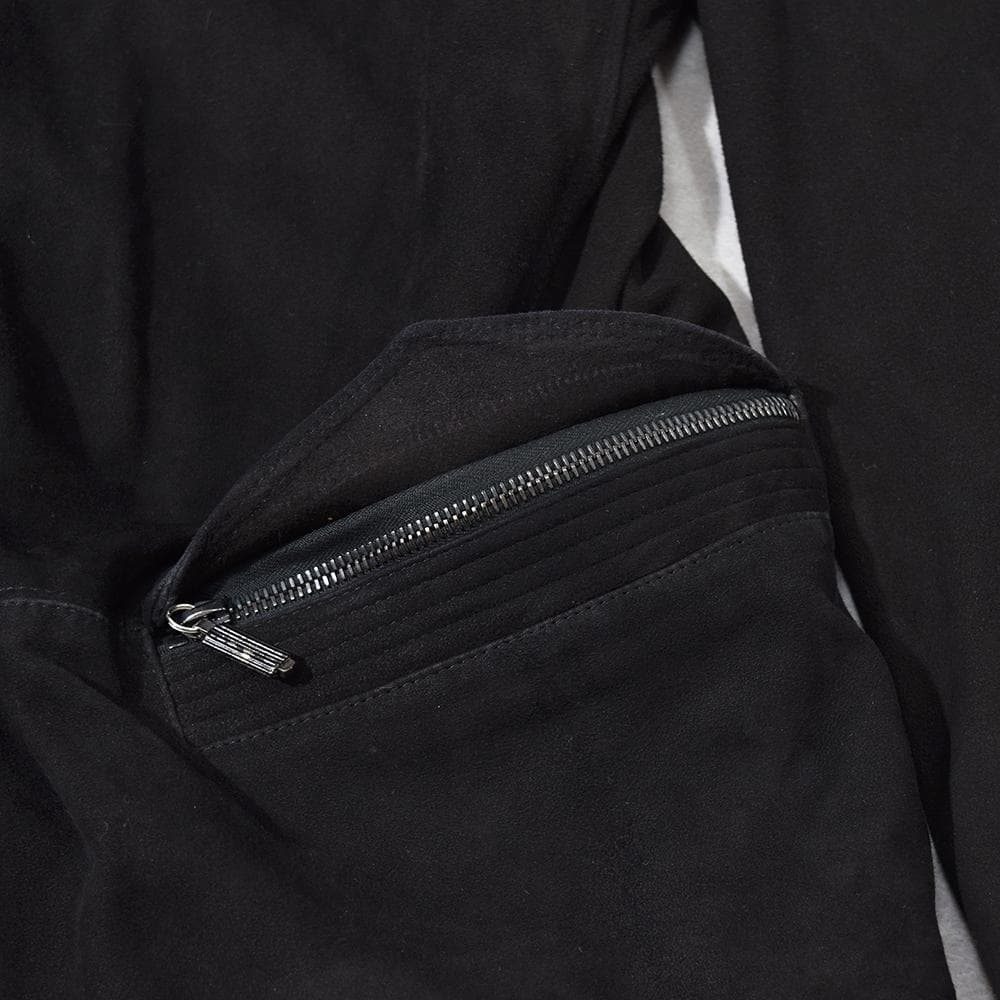 本人期 90s GIANNI VERSACE レザージャケット 48 裏ダイヤ柄