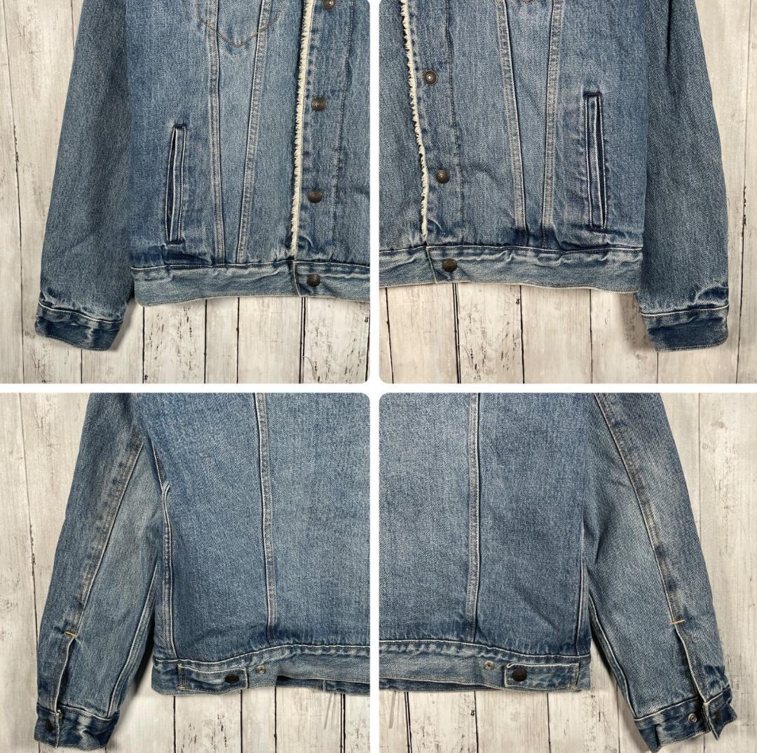 Levi's PREMIUM シェルパジャケット 裏ボア デニム M リーバイス