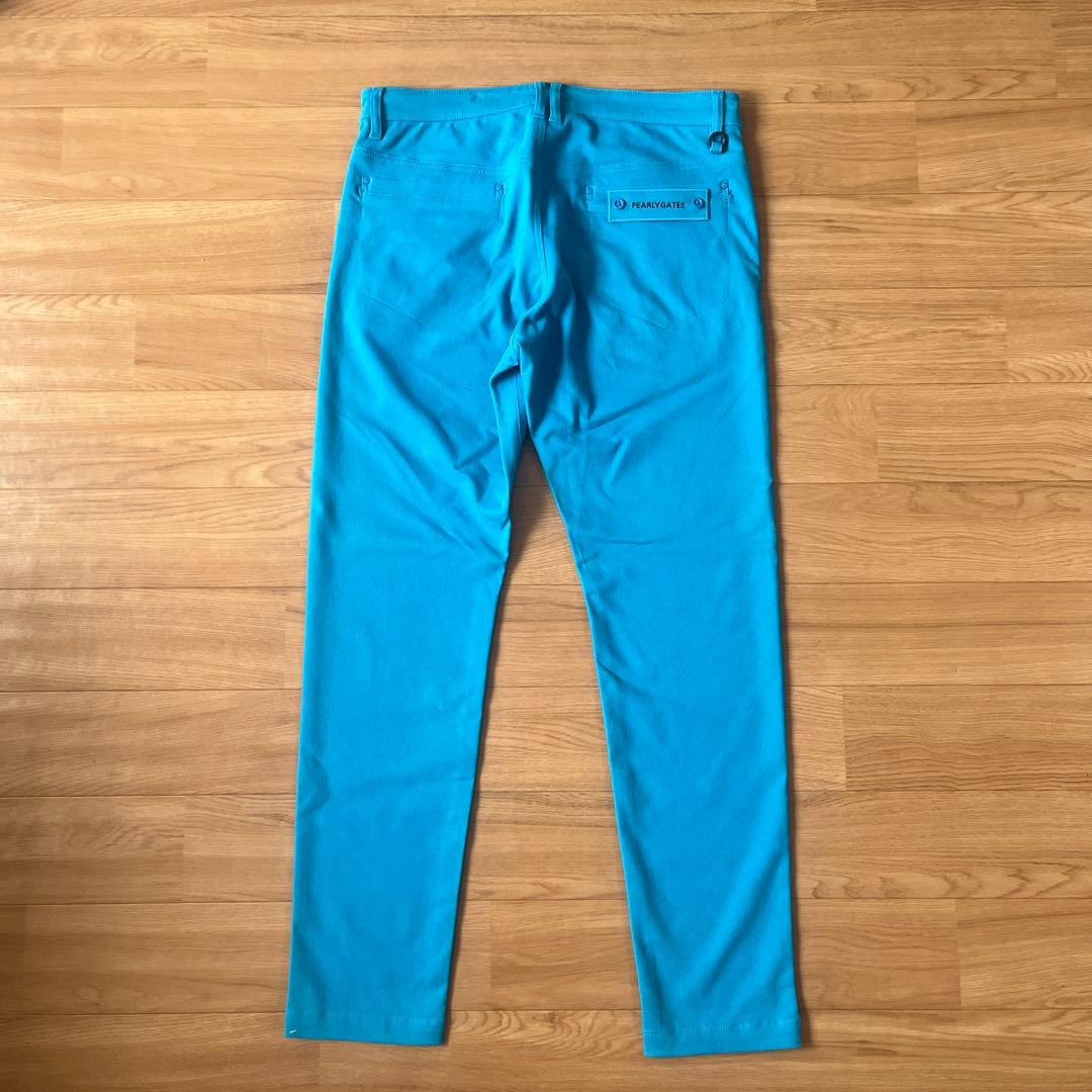 パーリーゲイツ　メンズ　ゴルフパンツ 青　XL