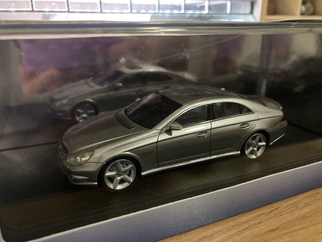 1/43 GLM ベンツ CLS63 AMG シルバー w219
