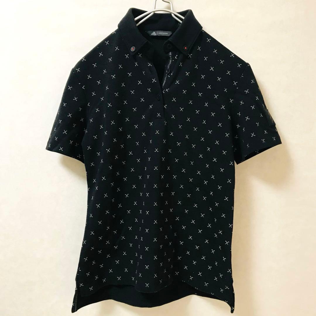美品✳️adidas『ADICROSS ゴルフ ポロシャツ』レディース ブラック