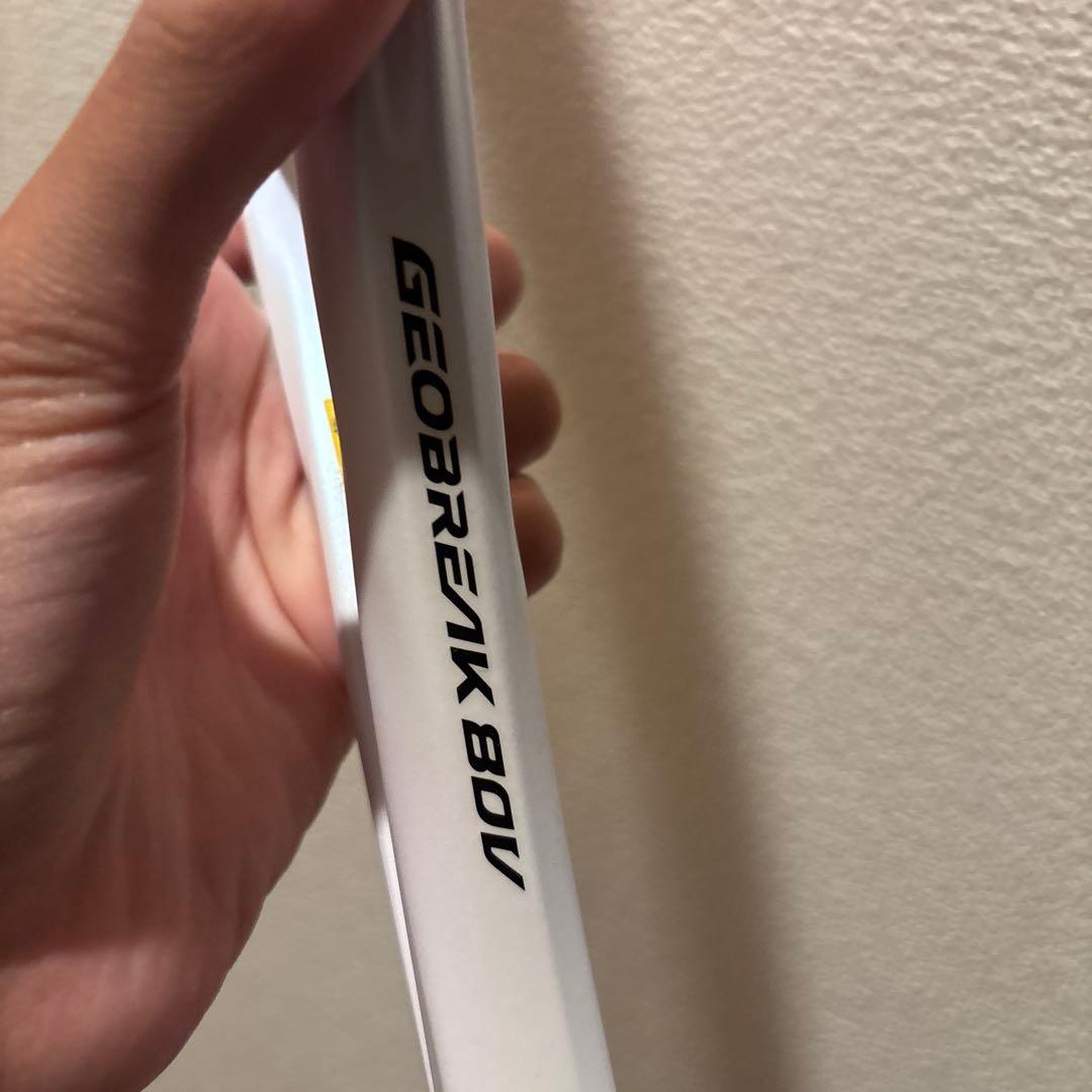 GEOBREAK 80V テニスラケット ホワイト