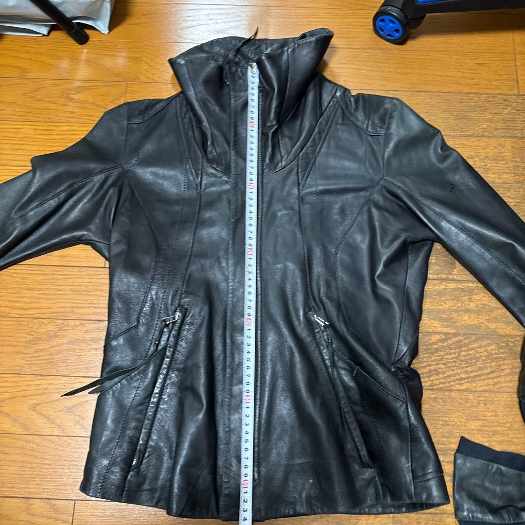 ジャケット・アウター Ekam sheepskin high-neck jacket
