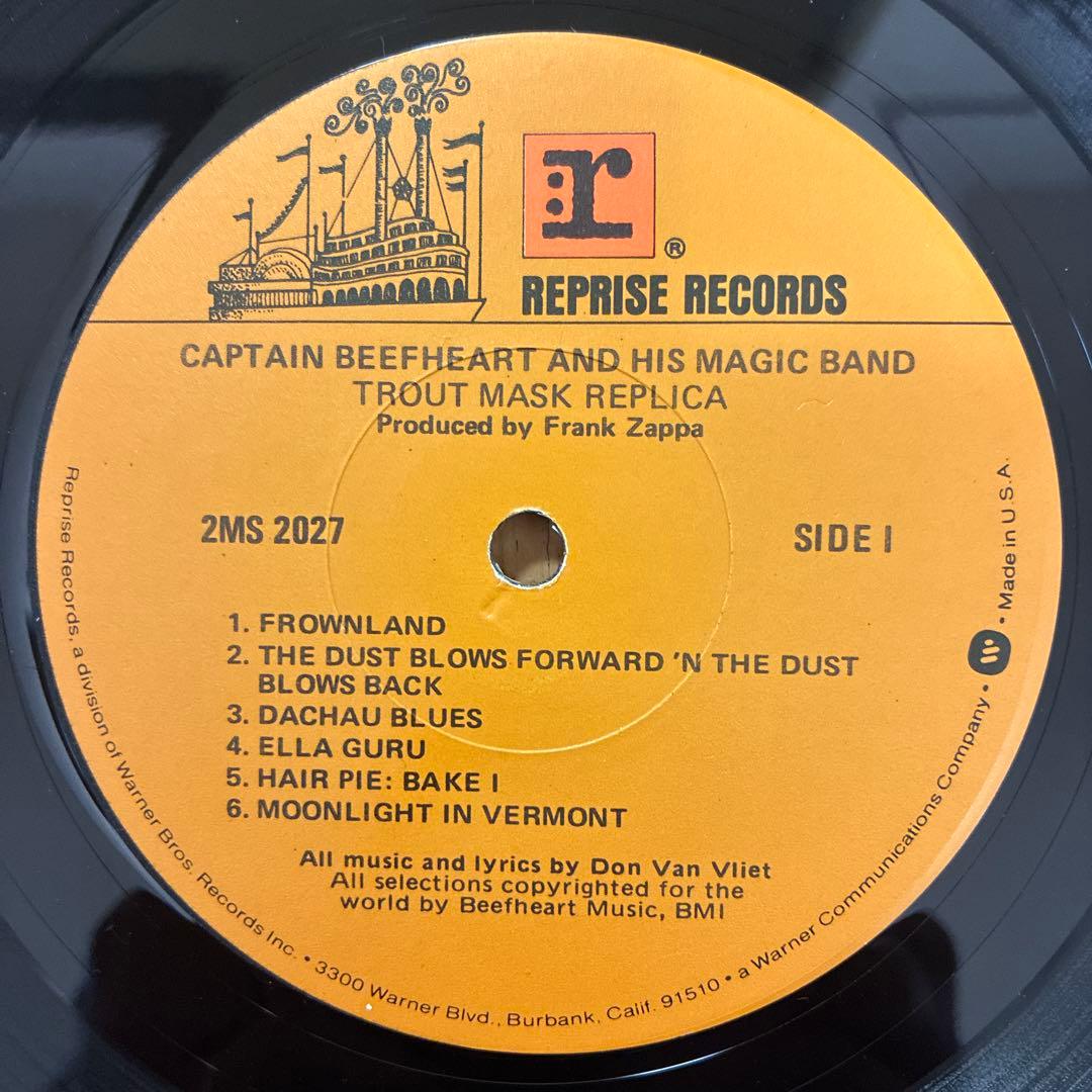 キャプテンビーフハート 名盤 レコード トラウトマストレプリカ US盤