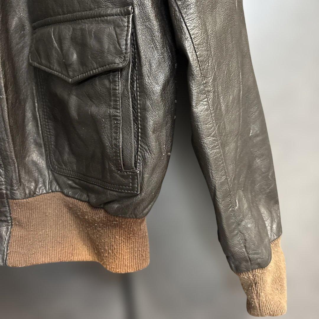 と*ー様 L.L.Bean レザー 44 LONG A2