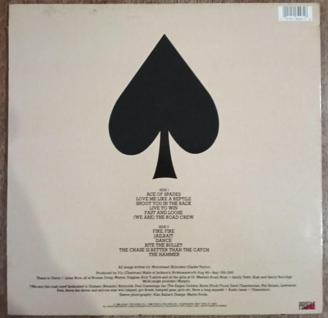 Motörhead Ace of Spades/1988年米盤