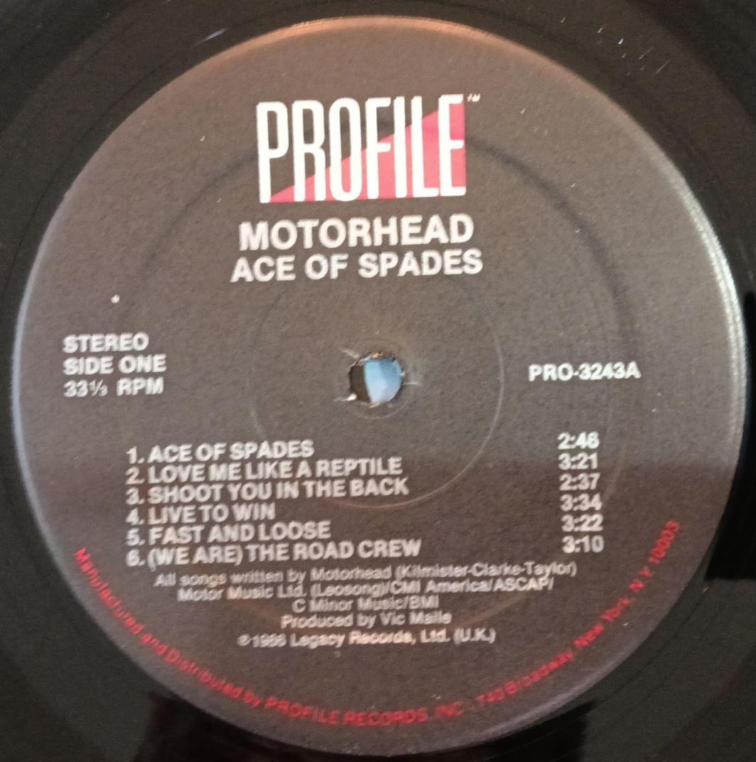Motörhead Ace of Spades/1988年米盤