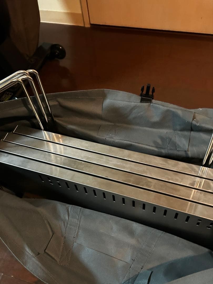 スノーピーク　ジカロテーブルステンレス 収納バッグ付き