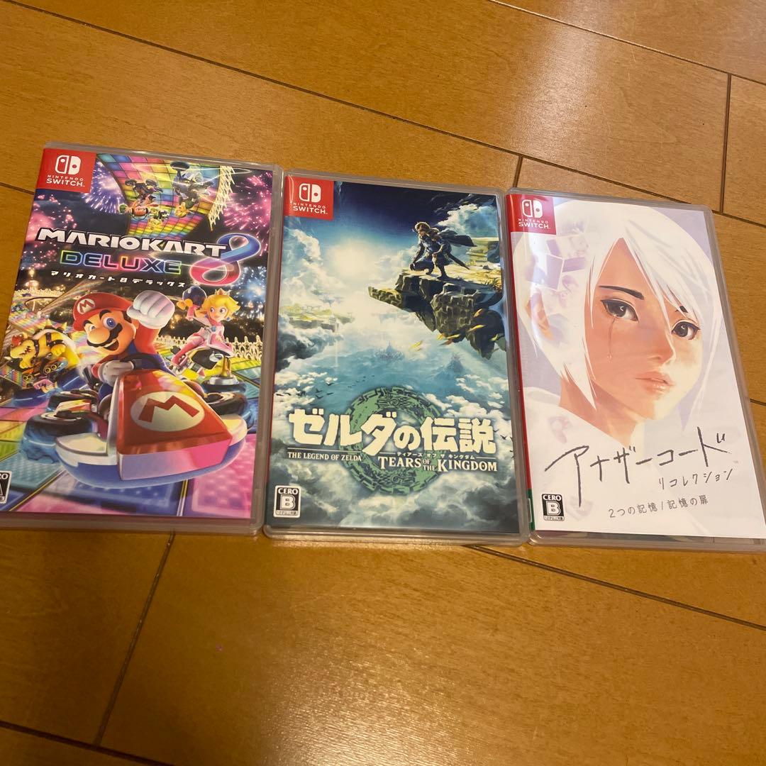 Iilou 77 Nintendo Switch ゲーム3本セット