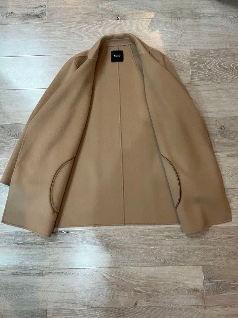 美品✨セオリー カシミヤ混 コート