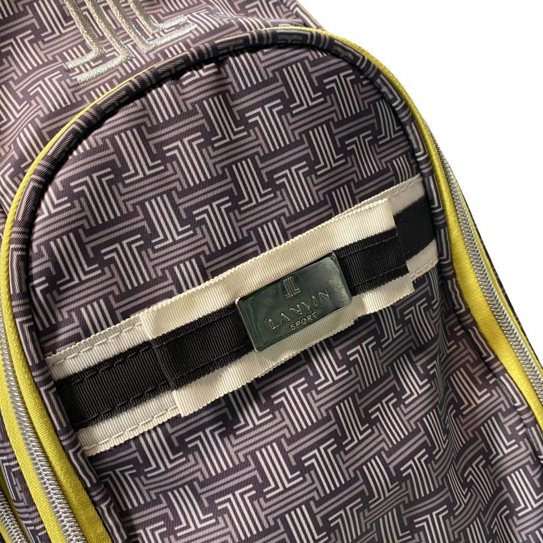 LANVIN SPORT ランバン スポール キャディバッグ ブルー 総柄