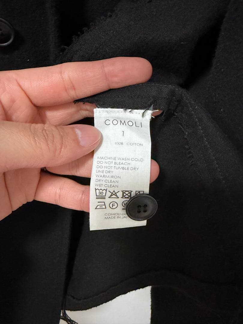 COMOLI コットンネルジャケット　25AW サイズ1