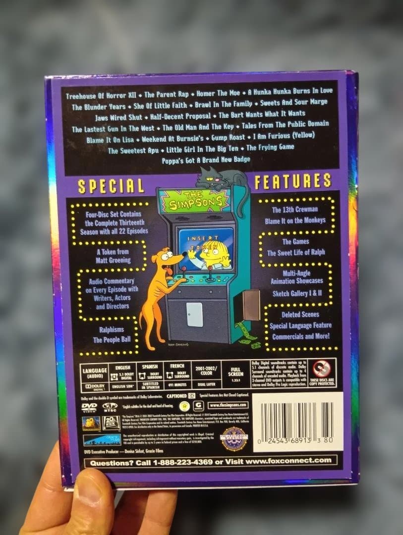 THE SIMPSONS 第13シーズン DVD