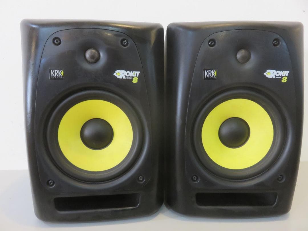 配信機器・PA機器・レコーディング機器 Pair of KRK Rokit 8 Studio Monitor