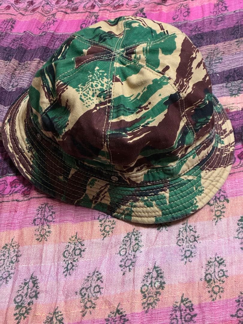 DECHO tuck Kome hat フランス軍迷彩綺麗デコー希少カモブラッ