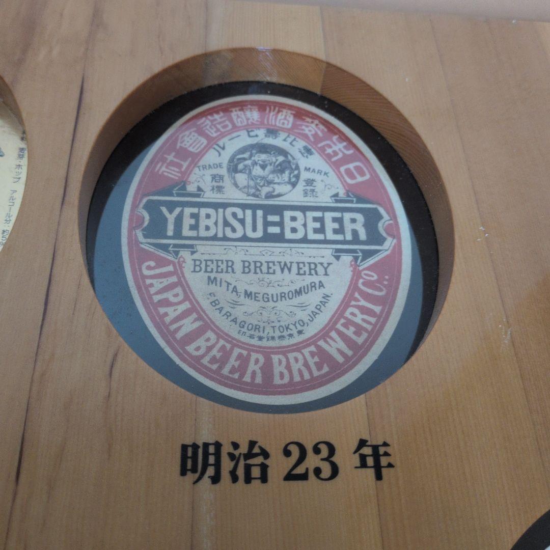 YEBISUビール歴史コレクションボード