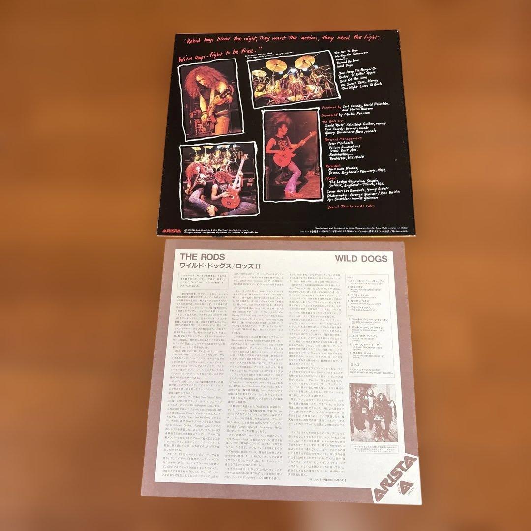 THE RODS ヘヴィメタル　レコード