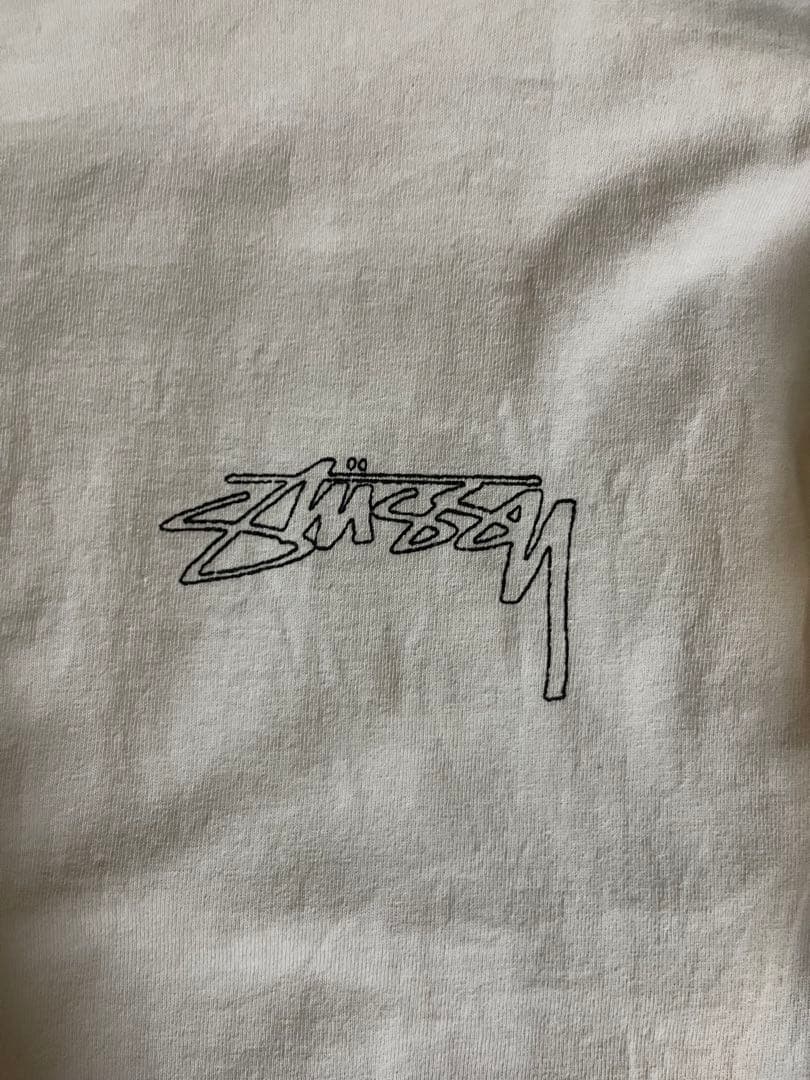Stussy ホワイト Tシャツ Mサイズ