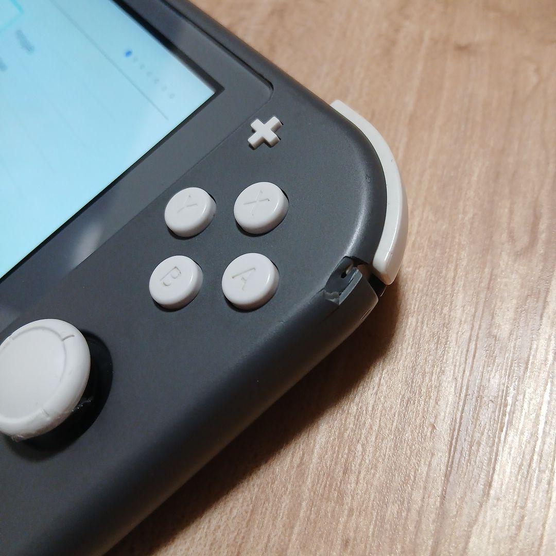 Nintendo Switch Lite グレー 本体 訳あり 動作ok