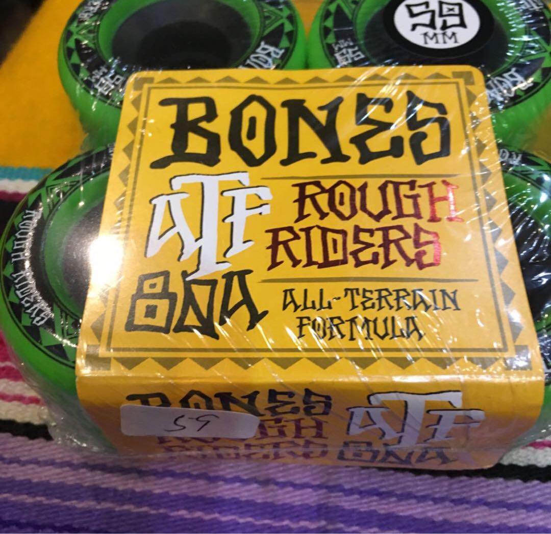 BONES ボーンズ　スケートウィール ラフライダー59mm グリーン