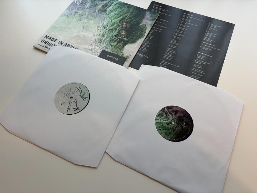 メイドインアビス サウンドトラック アナログレコード盤 Qrates