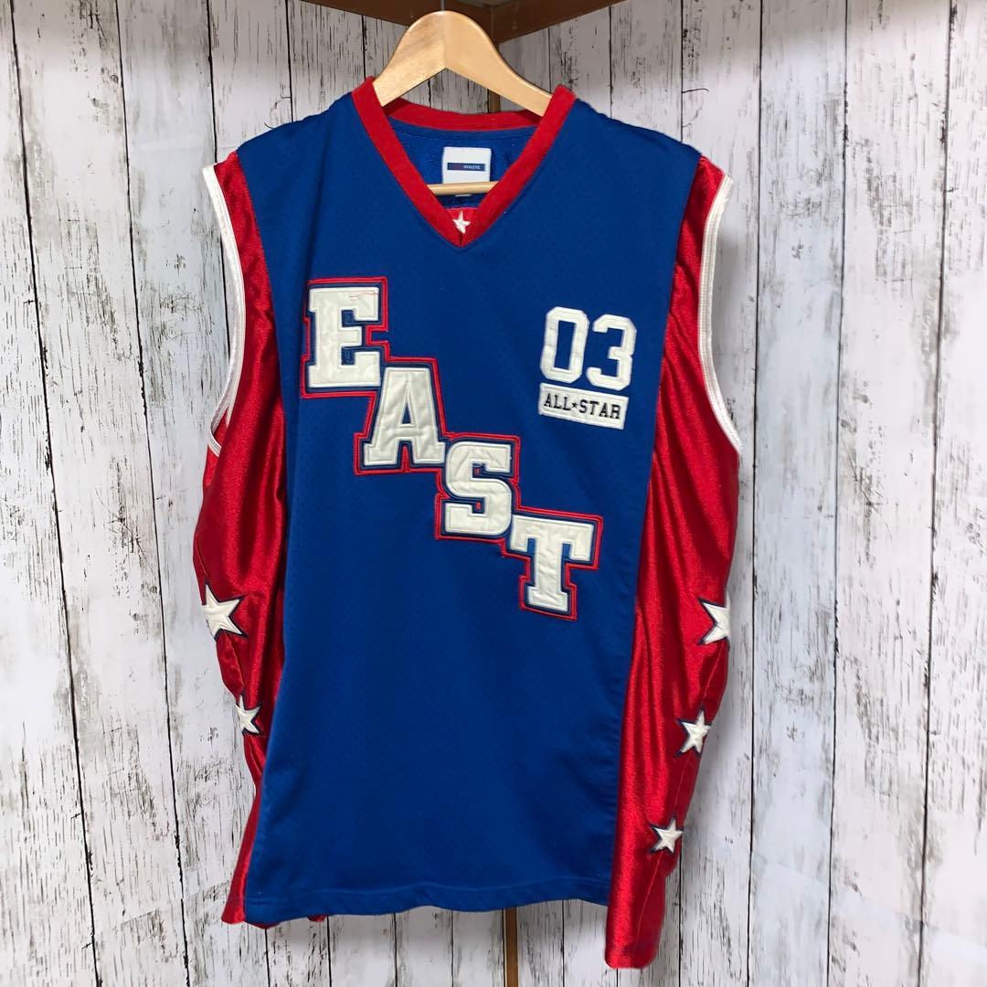 NBA EAST ALL STAR ゲームシャツ　ロゴ刺繍　ワッペン　星 バスケ