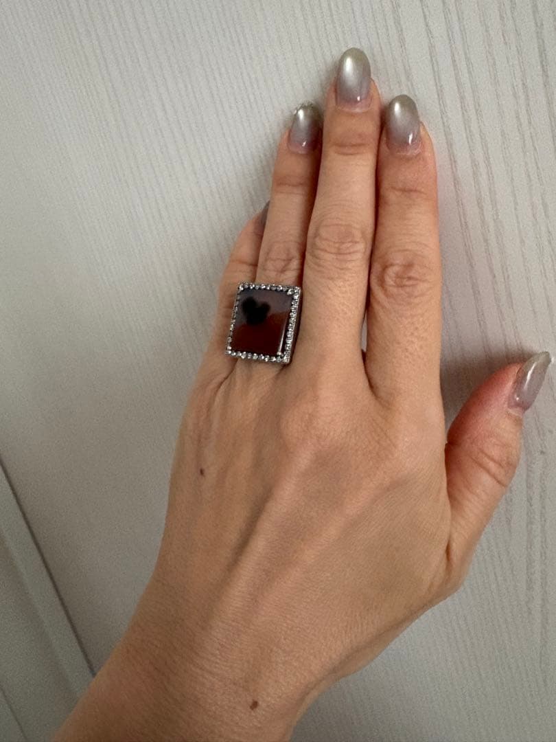 未使用ADLIN HUE Canan Ring Pictureピクチャーアゲート