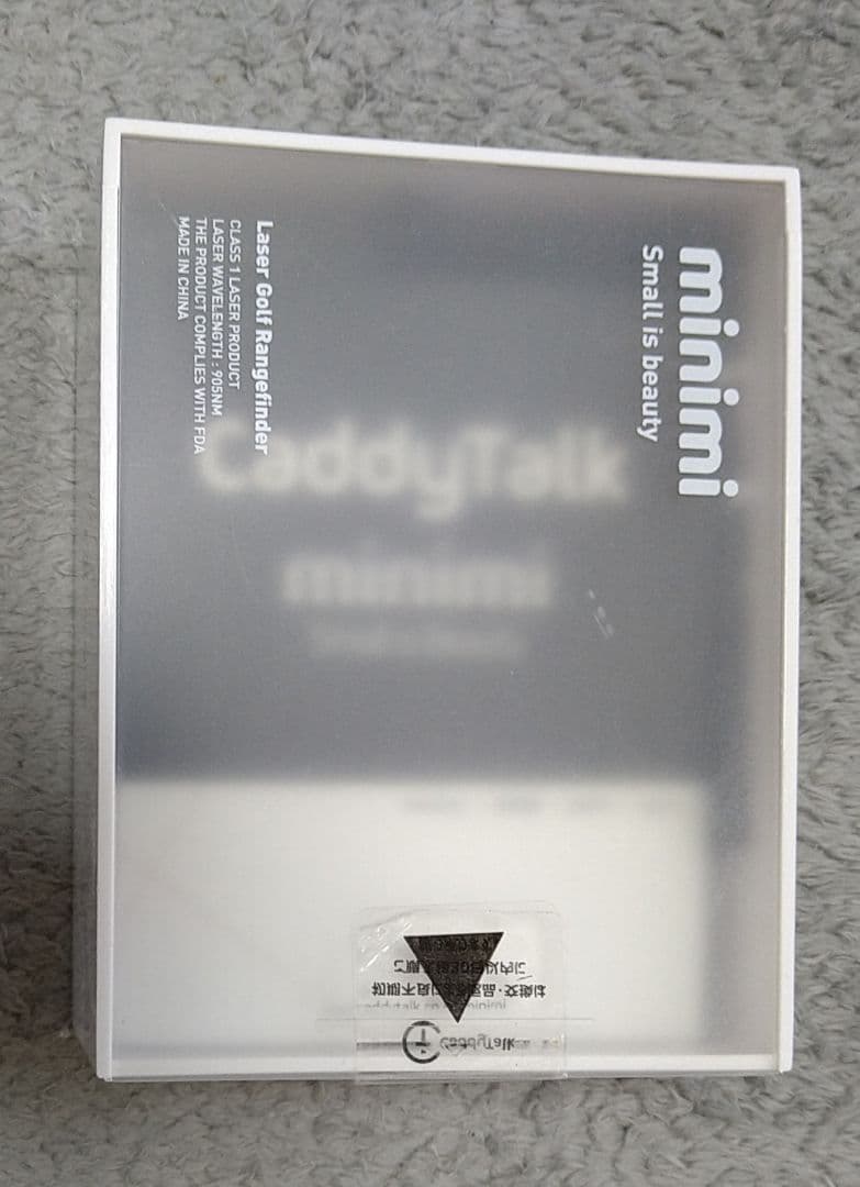 【値下げ】ゴルフレーザー距離計　CaddyTalk minimi