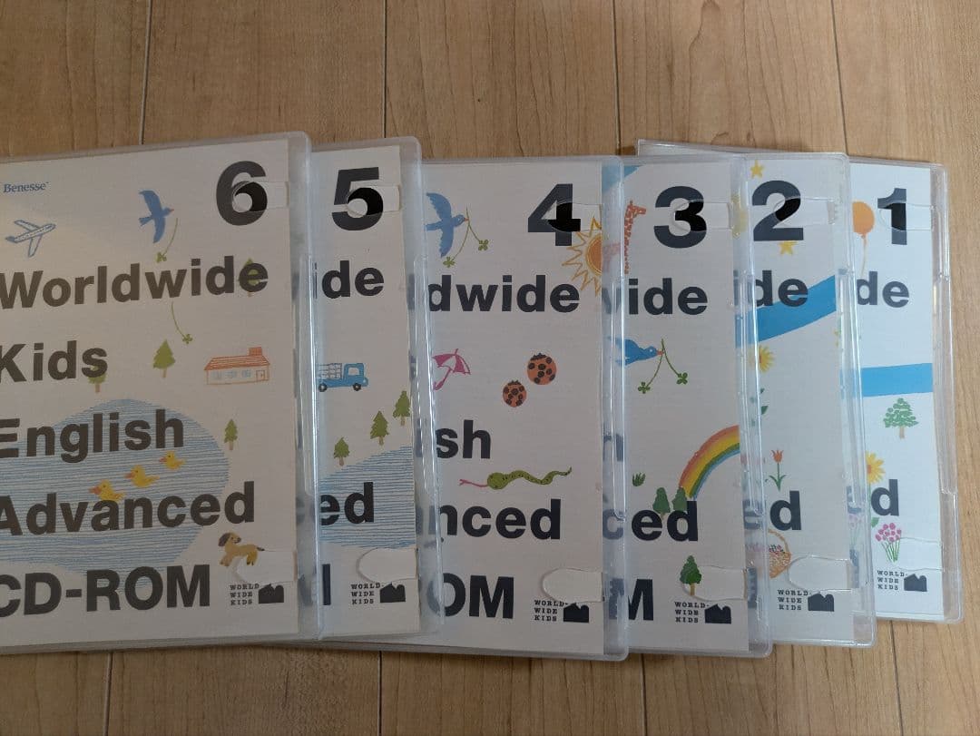 Worldwide Kids DVD CD CD-ROMフルセット　未使用多数