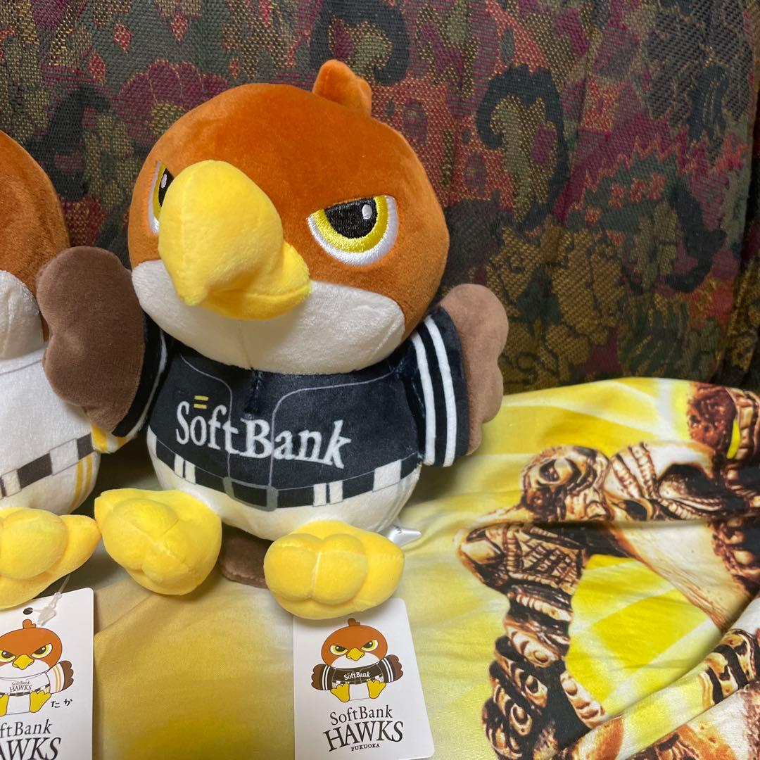 ソフトバンクホークス　鷹二郎　ぬいぐるみ