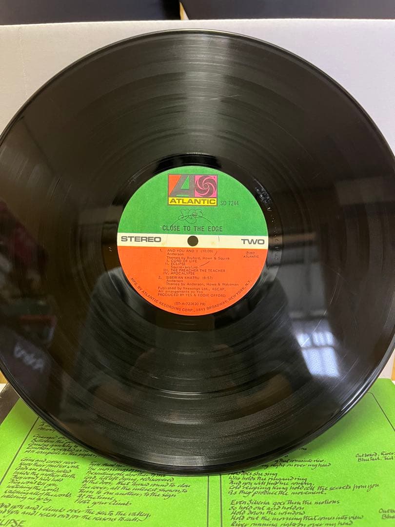 YES UK & US レコードセット