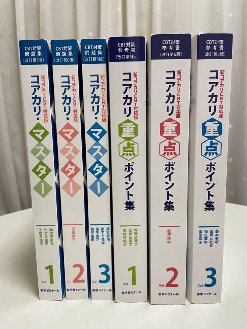 CBT対策参考書［改定第6版］コアカリ・マスター & 重点ポイント集 6冊セット