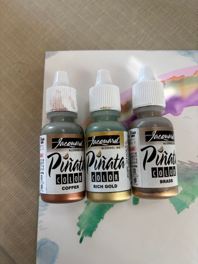 アルコールインク　Copicink マーカー 15本他