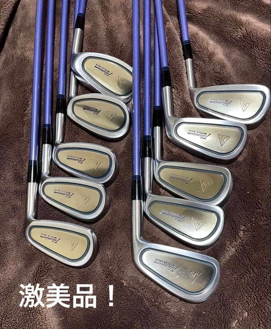 値下げ超美品J’s チタンマッスル 10本 HM-40 R 状態抜群ジャンボ尾崎