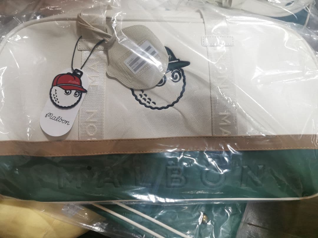 マルボンゴルフ ボストンバッグ ラウンドバッグ タグ付き