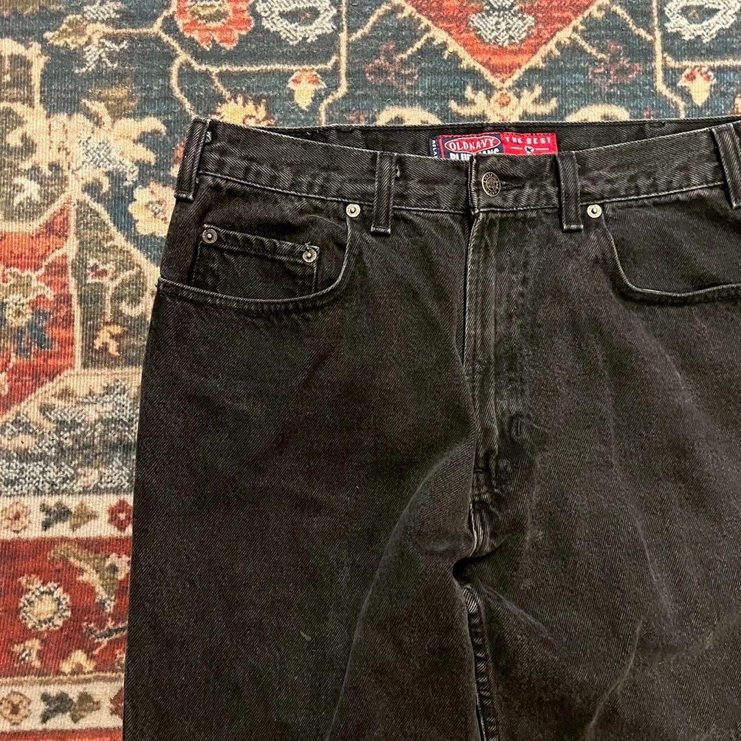 00s OLD NAVY オールドネイビー ブラックデニム W34