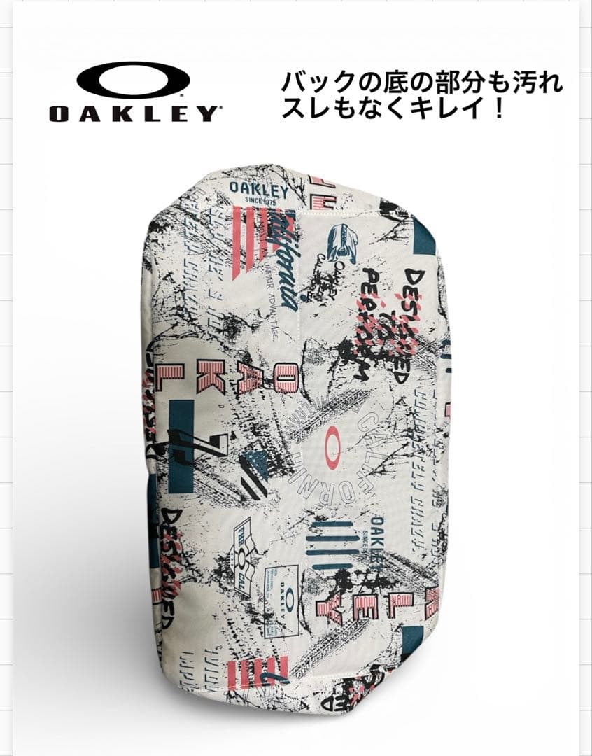極美品✨週末限定特価✨OAKLEY ゴルフトートバッグ シューズも収納可能