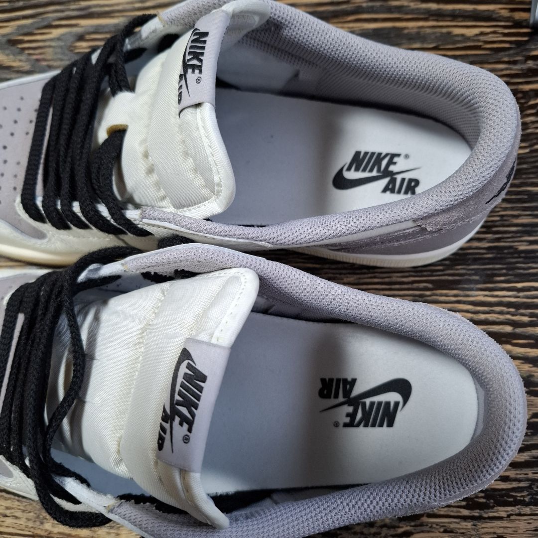 NikeナイキAirJordanエアジョーダン1 Low ホワイト/グレー