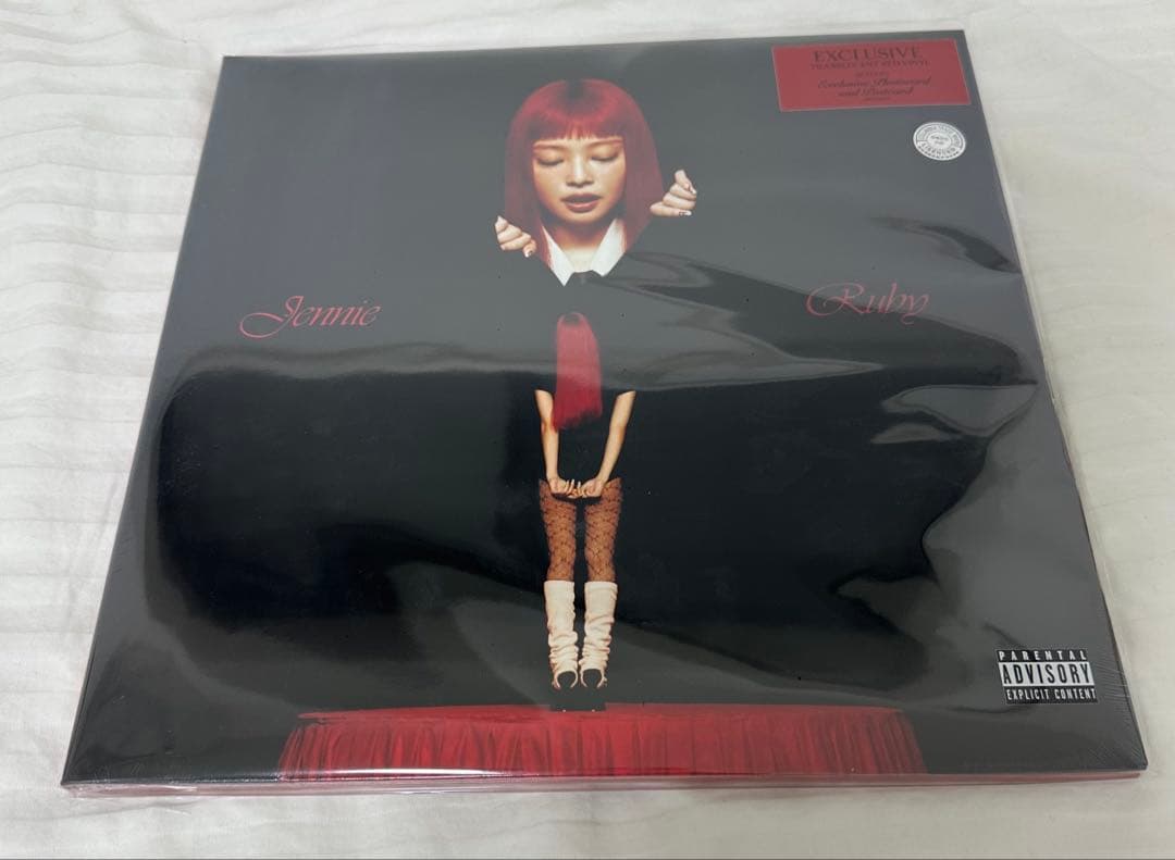 ■Jennie / Ruby 輸入盤LP (半透明レッド・ヴァイナル) 限定盤