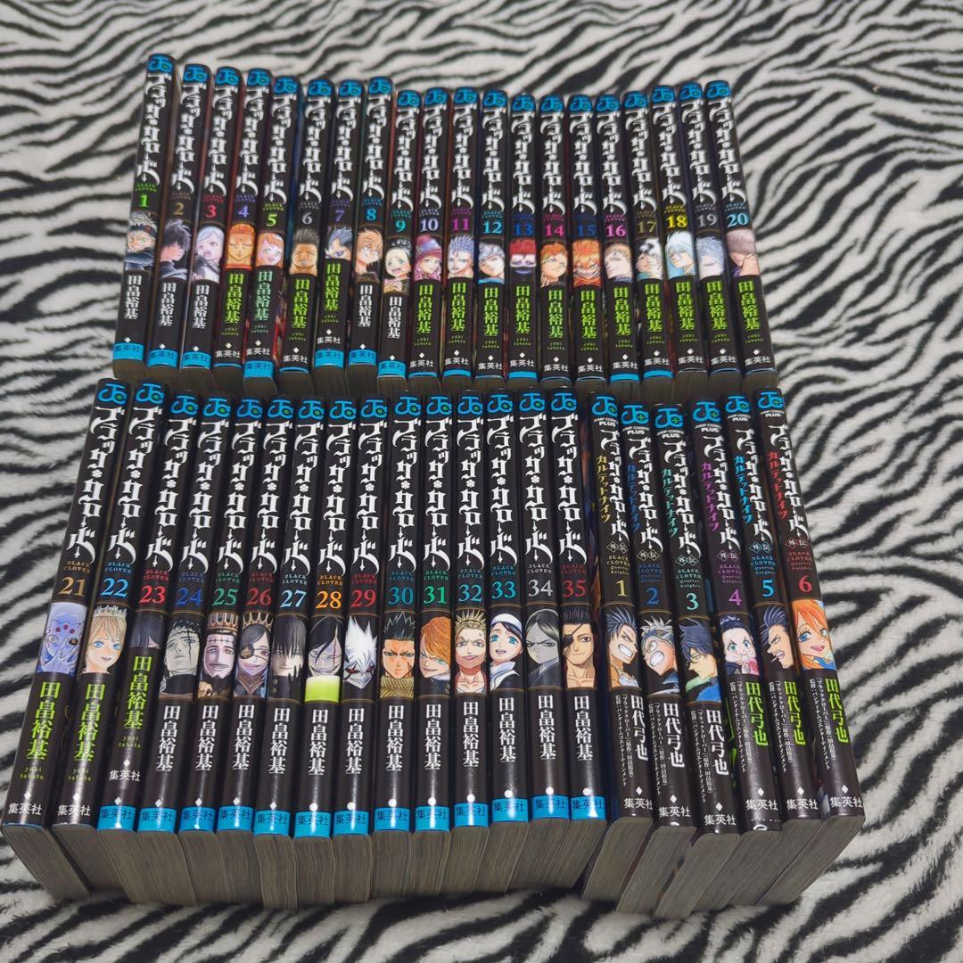 ブラッククローバー 1〜37 全巻＋外伝 カルテットナイツ 1〜6 全巻