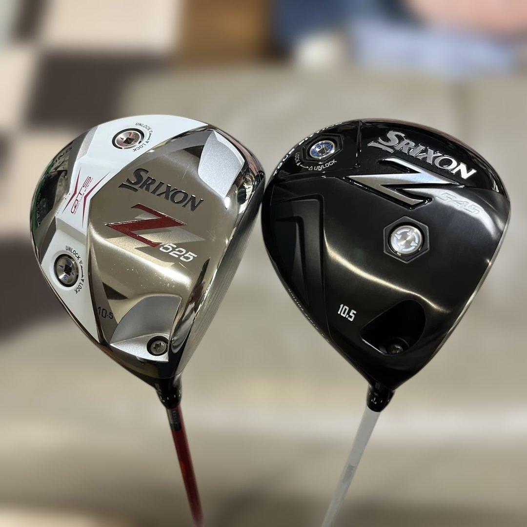 スリクソンZ525 Z545ドライバー 2本セット