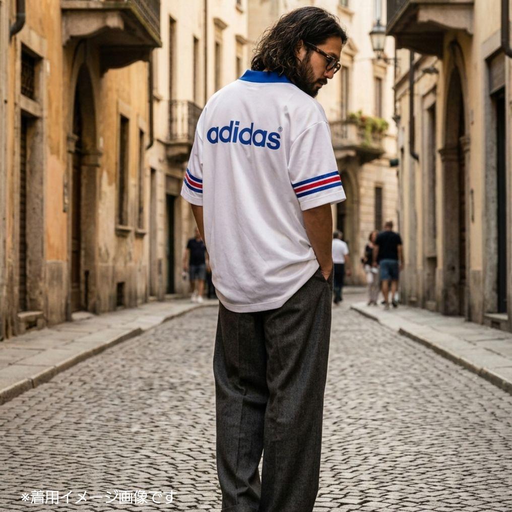 【希少】 90s adidas ゲームシャツ 当時物