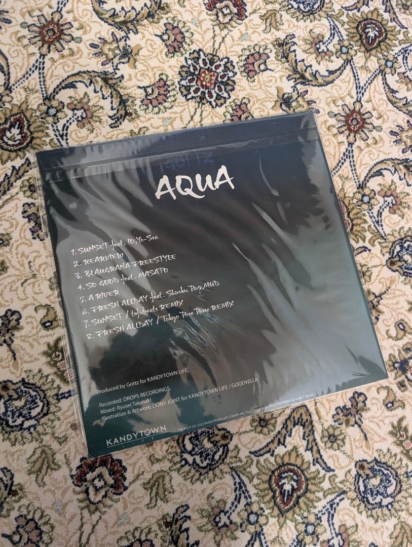 【新品未使用】 GOTTZ AQUA LP レコード