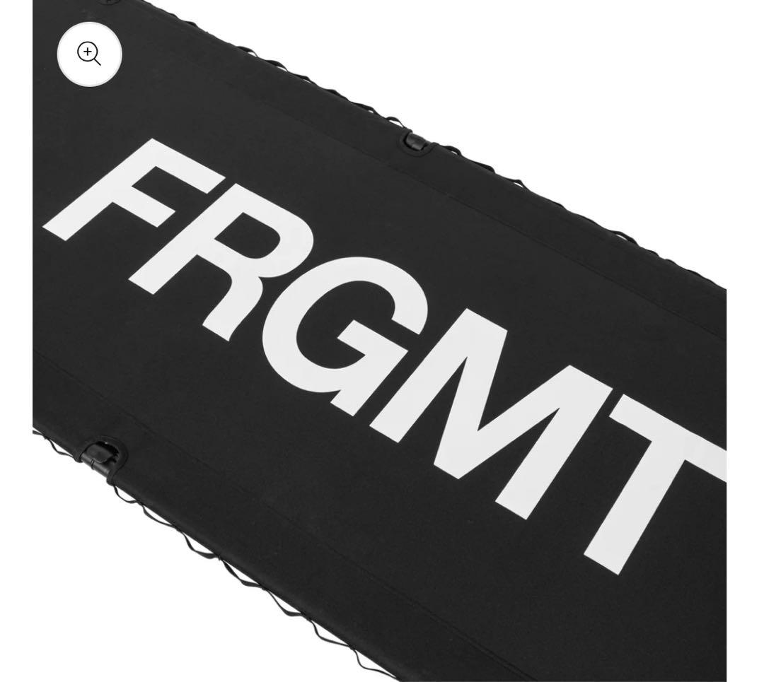 fragment design X Helinox コット 黒