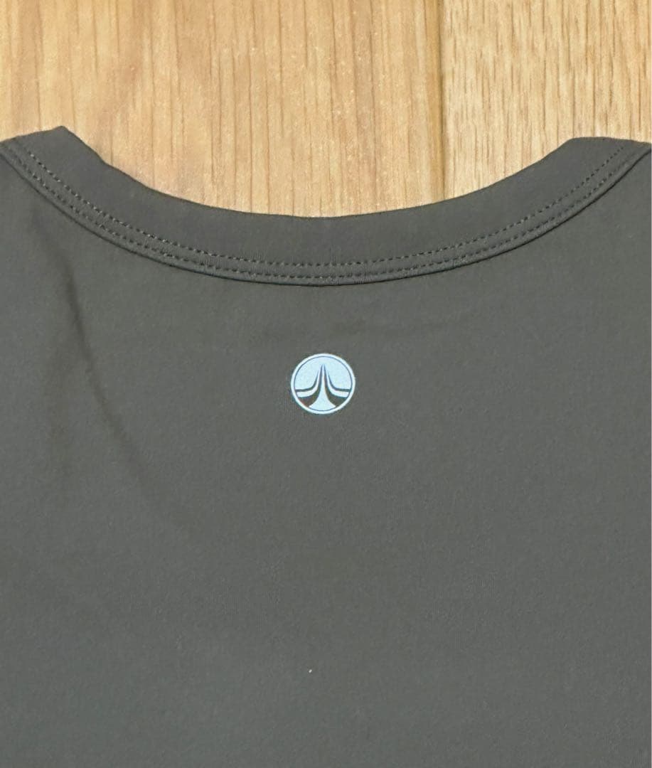 LAVA限定【SUKALA】カップ付きクロップドTee ブラウン S