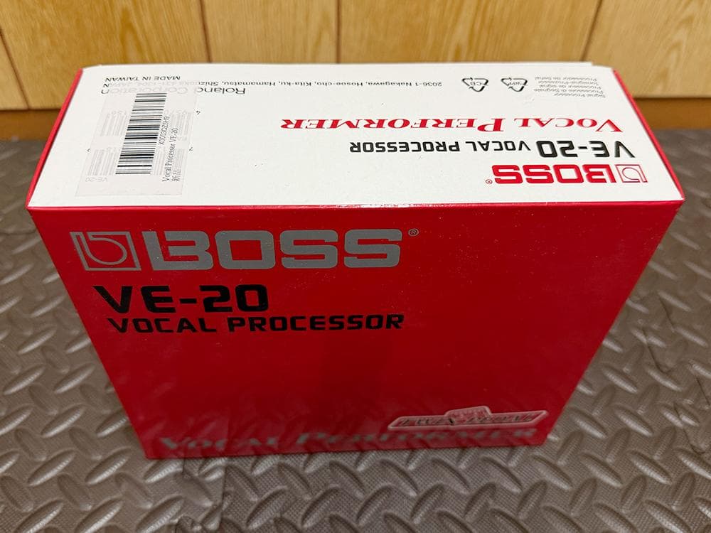 BOSS VE-20 Vocal Performer｜ボーカルエフェクター
