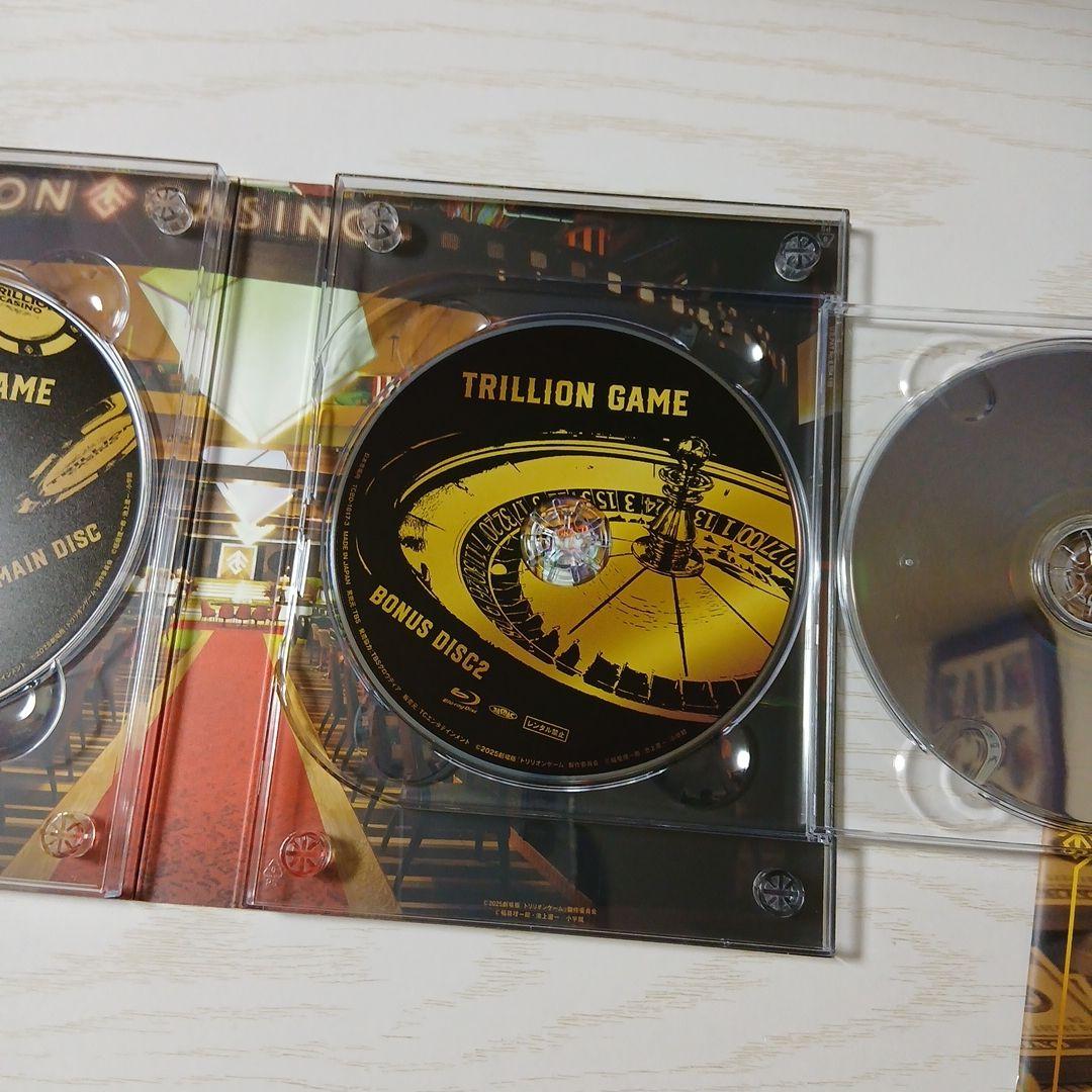 劇場版 トリリオンゲーム 豪華版　Blu-ray 箔押しクリアカード