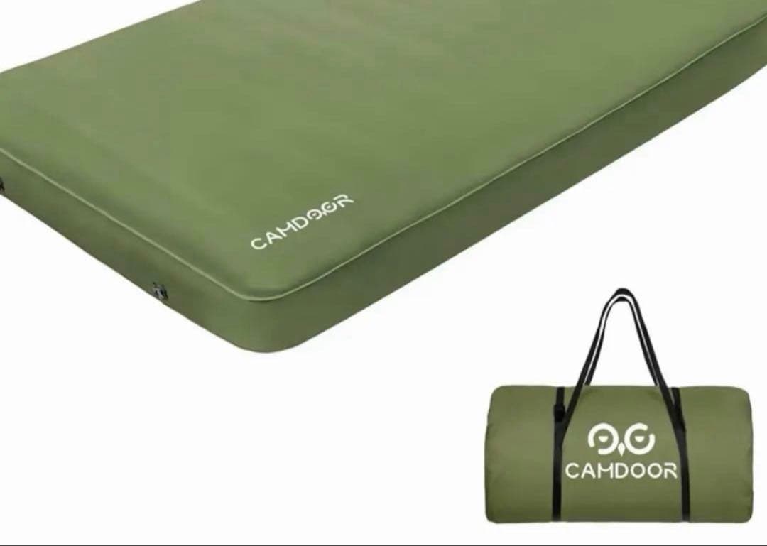 CAMDOORインフレーターマット 10cm ダブル