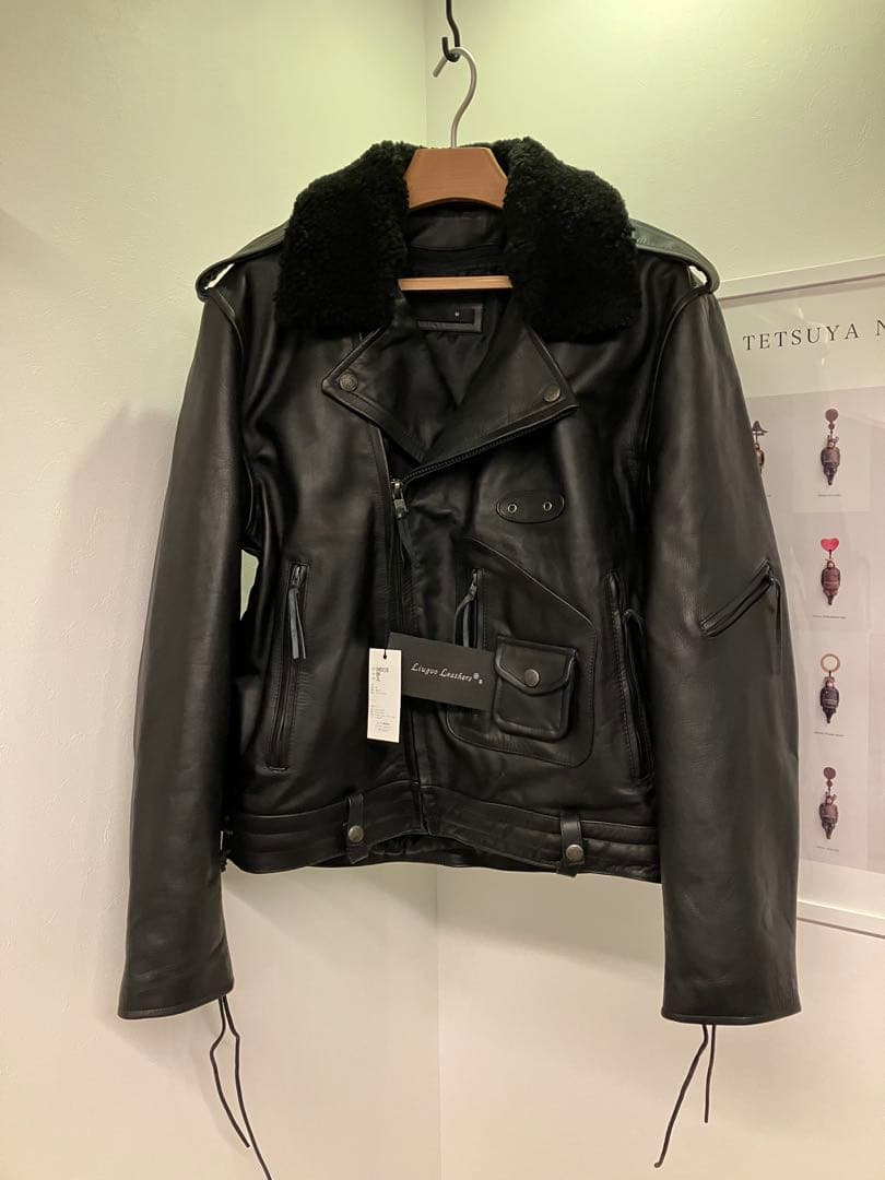 Liugoo Leathersダブルライダースジャケット 新品箱付