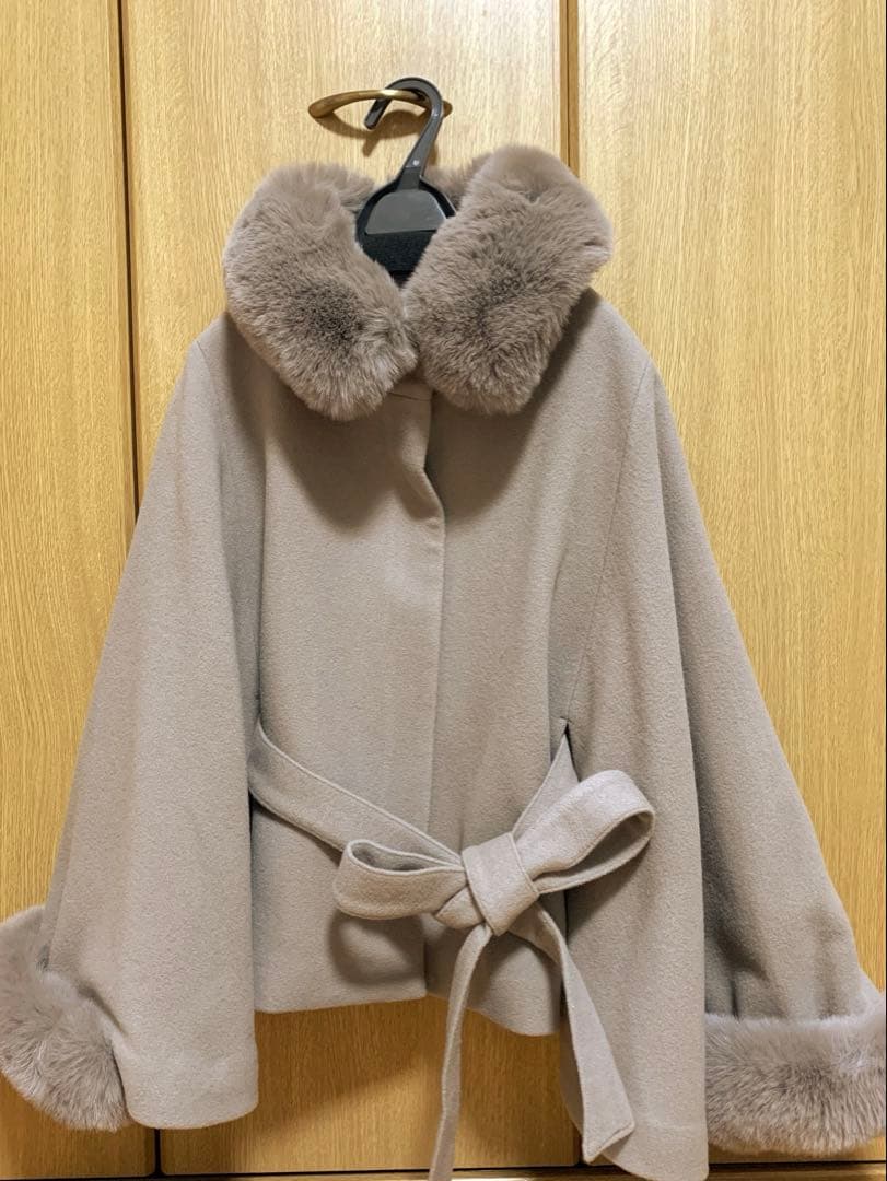 MISCH MASCH ミッシュマッシュ　ポンチョコート　2025年新作